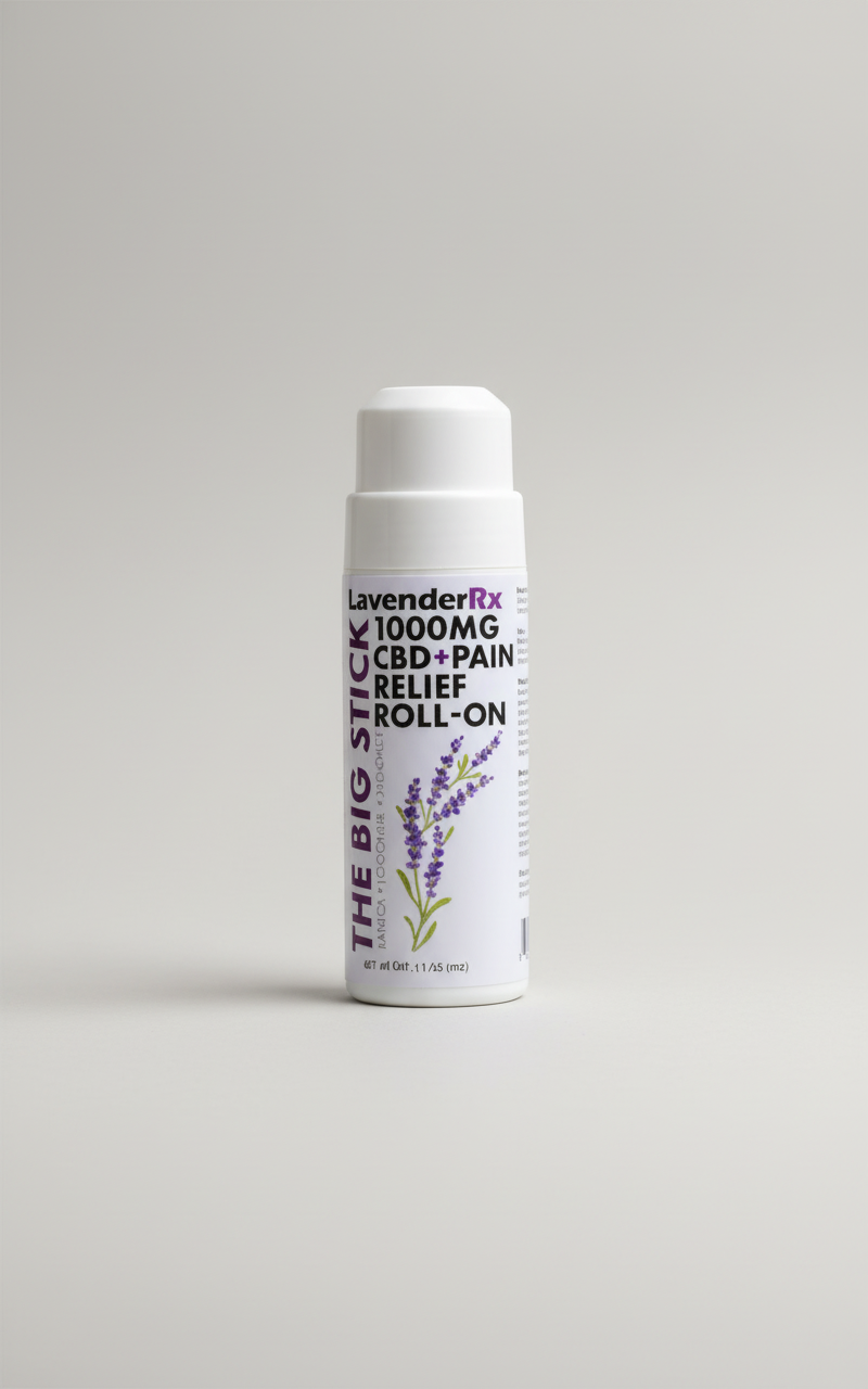 LavendeRx "The Big Stick" CBD+ Pain Relief ROLL-ON