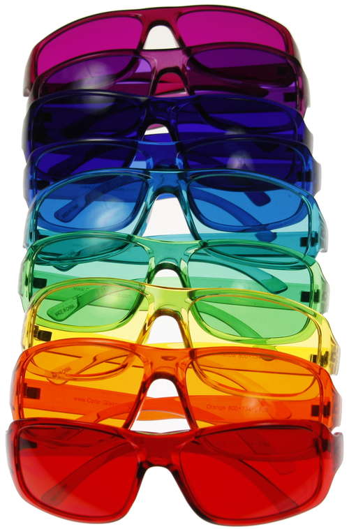 Color Therapy Glasses Chart