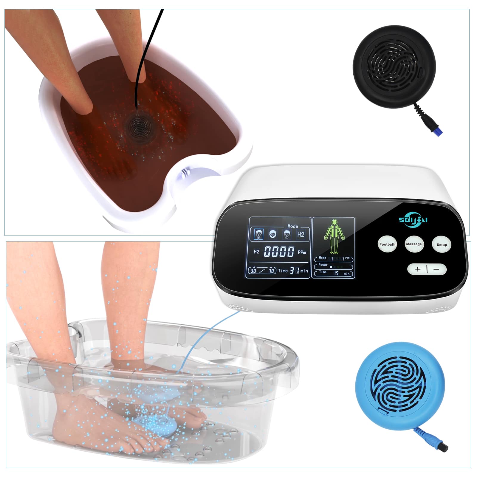 Hydrogen Water Machine for Body Bath and Facial Spa