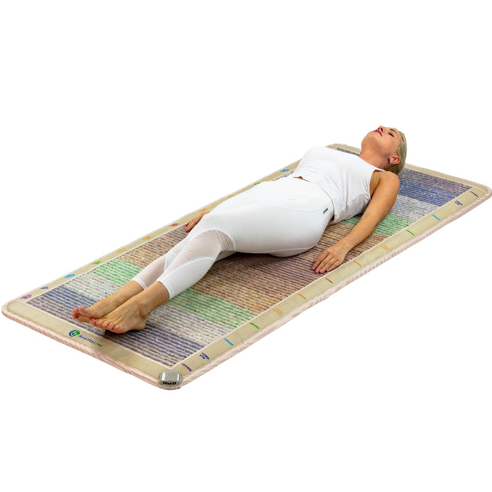 Chakra Rainbow InfraMat Pro Mat - by Healthyline - Tools for Wellness