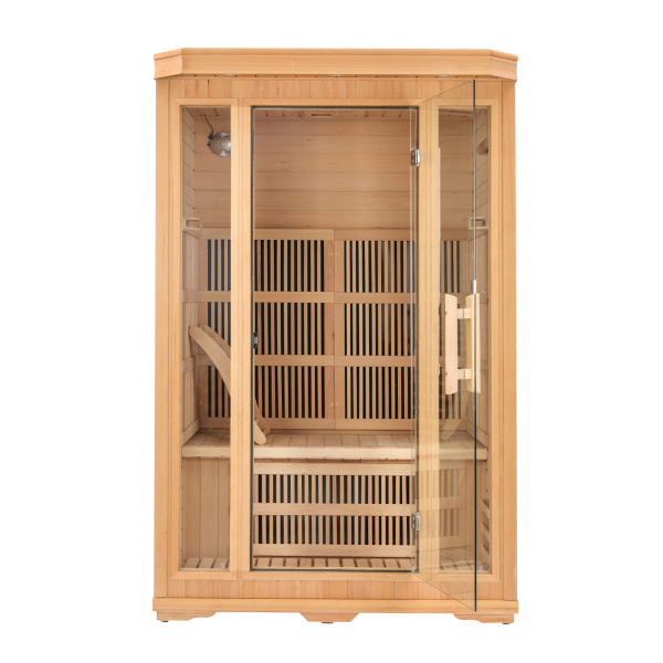 2 Person Far Infrared Sauna With Carbon Heaters