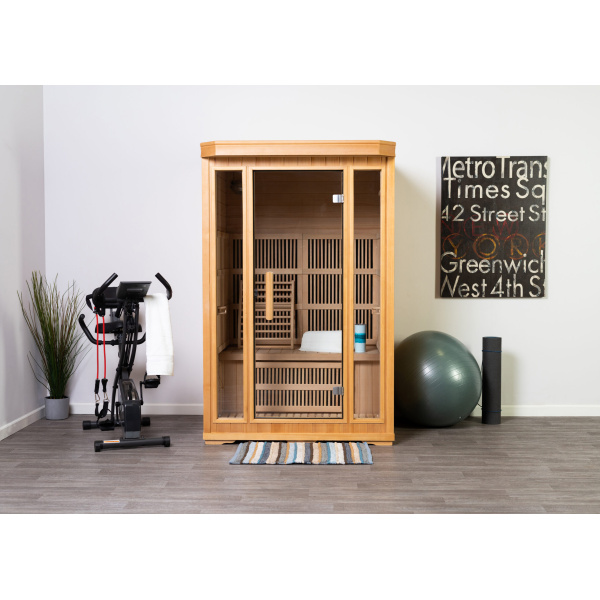 2 Person Far Infrared Sauna With Carbon Heaters - Image 5