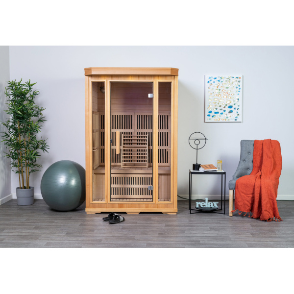 2 Person Far Infrared Sauna With Carbon Heaters - Image 6