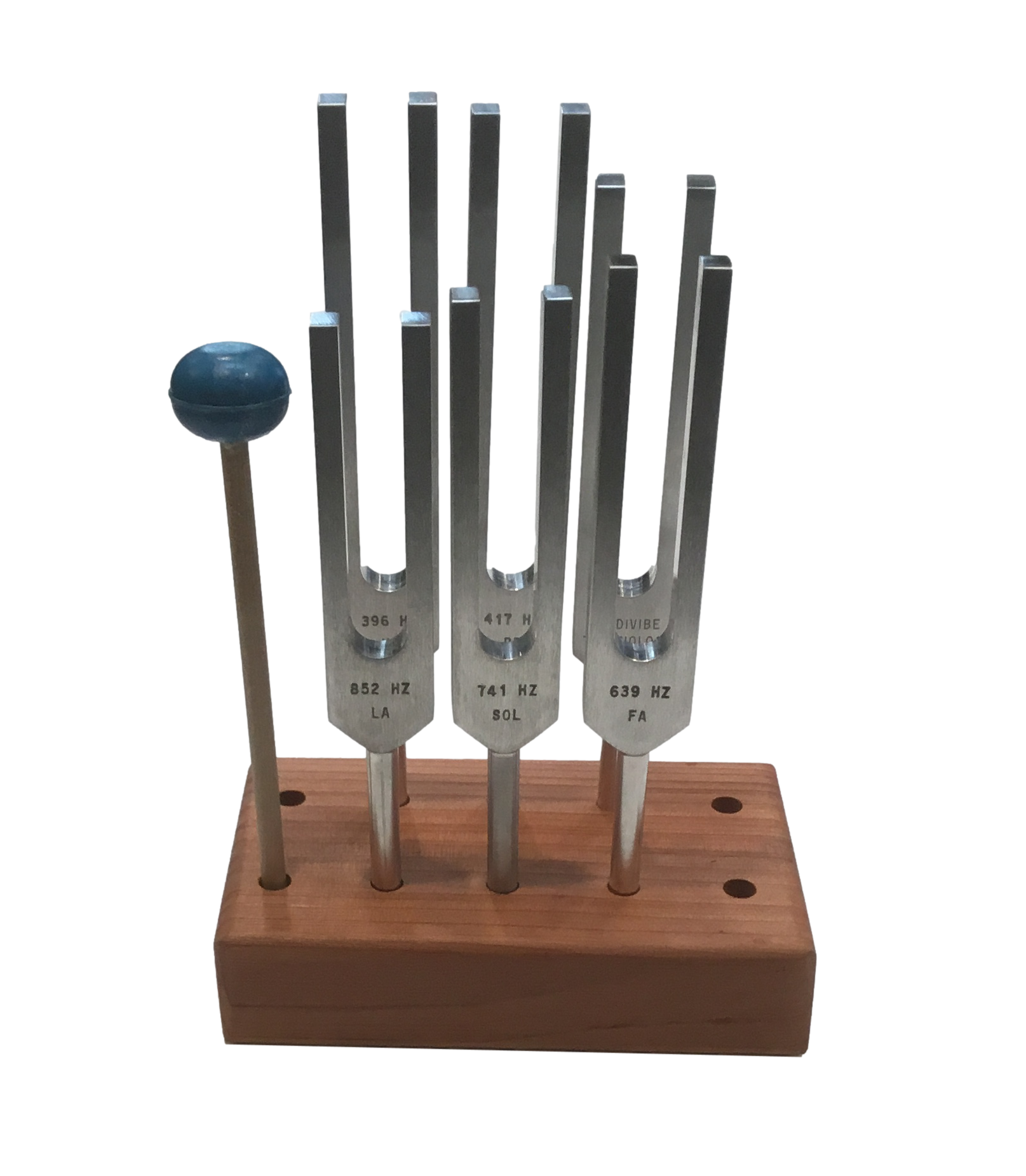 Wooden Tuning Fork Holder