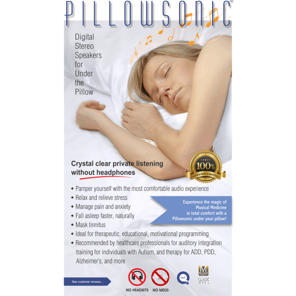 Pillowsonic Premium Under Pillow Speaker - Image 2