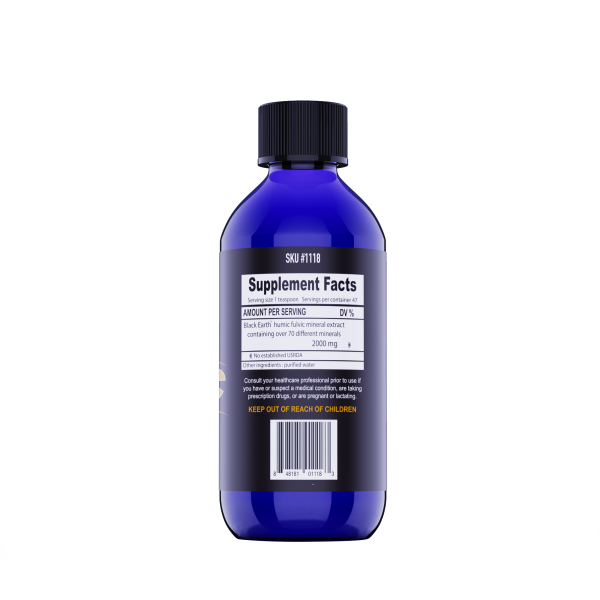 Black Earth Fulvic Trace Mineral Concentrate - Image 2