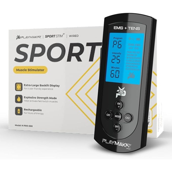 PlayMakar SPORT Muscle Stimulator with Explosive Strength Mode