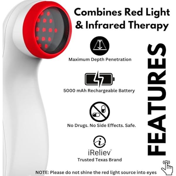 iReliev PainIQ+ Laser Therapy Device - Image 15